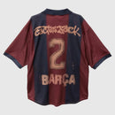 Barcelone Rétro Domicile Oversized 2000/01