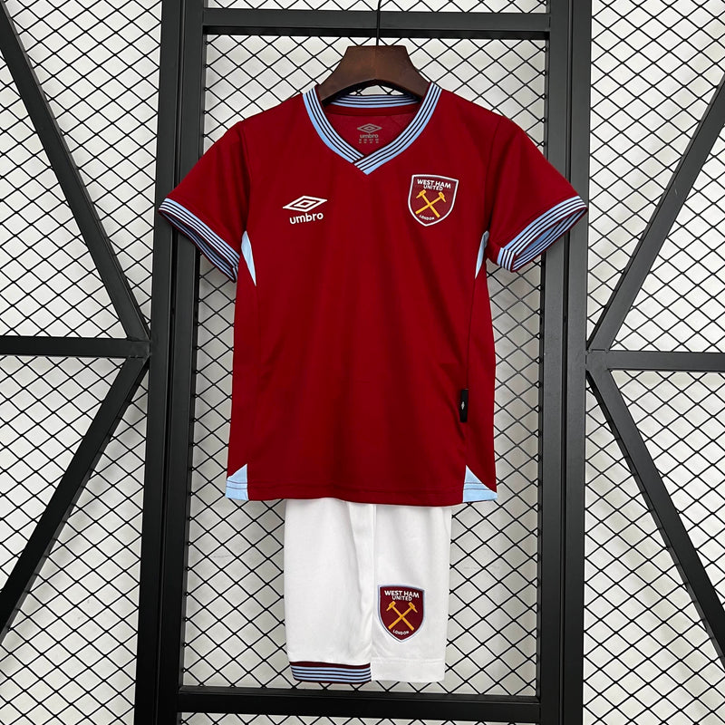 Kids Kit West Ham Home 2025/26