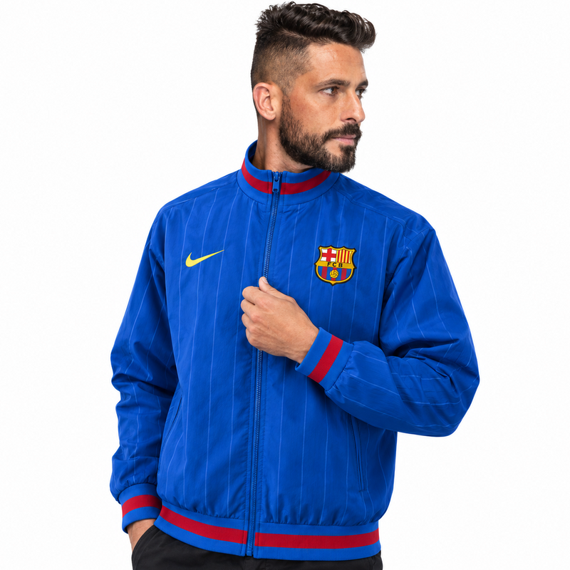 Barcelona Windbreaker Blue 2025/26